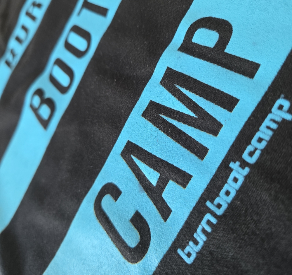 Bumbum Bootcamp Women’s Black & Aqua Tank Top